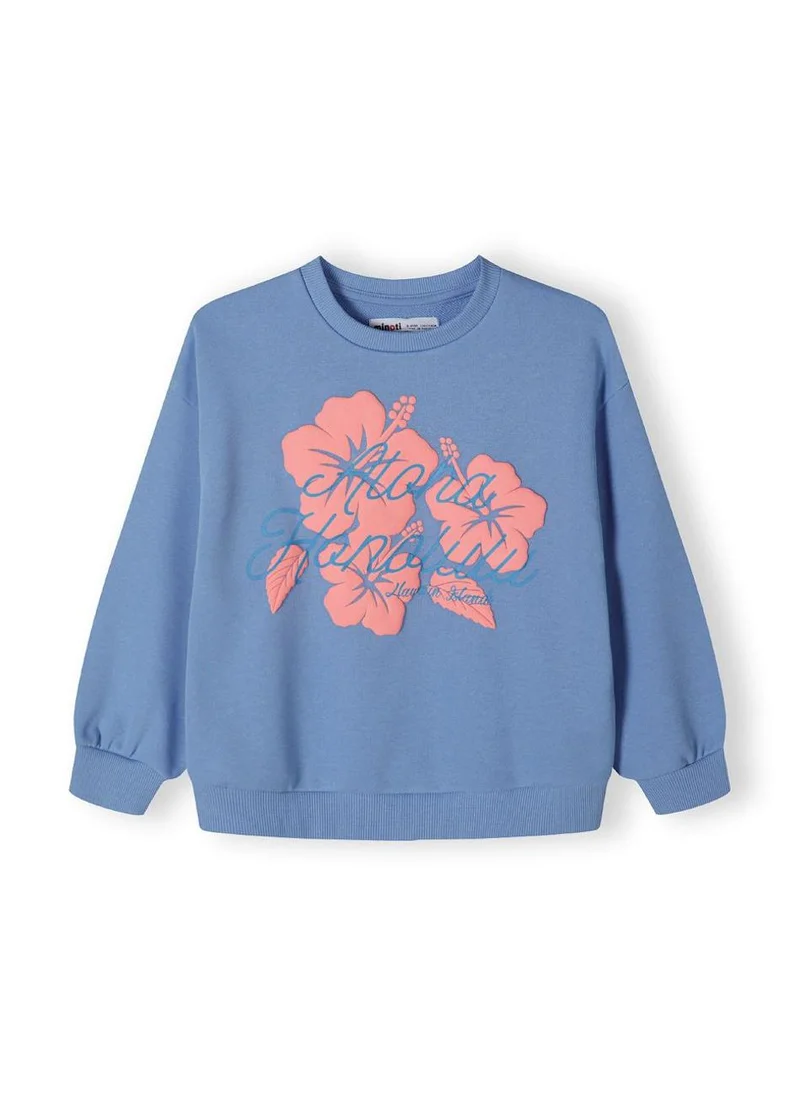 مينوتي Kids Girls Fleece Crew Neck Sweatshirt