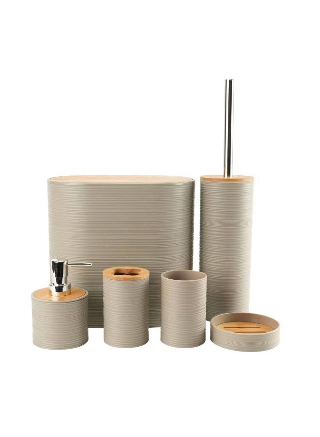 6-piece bathroom set