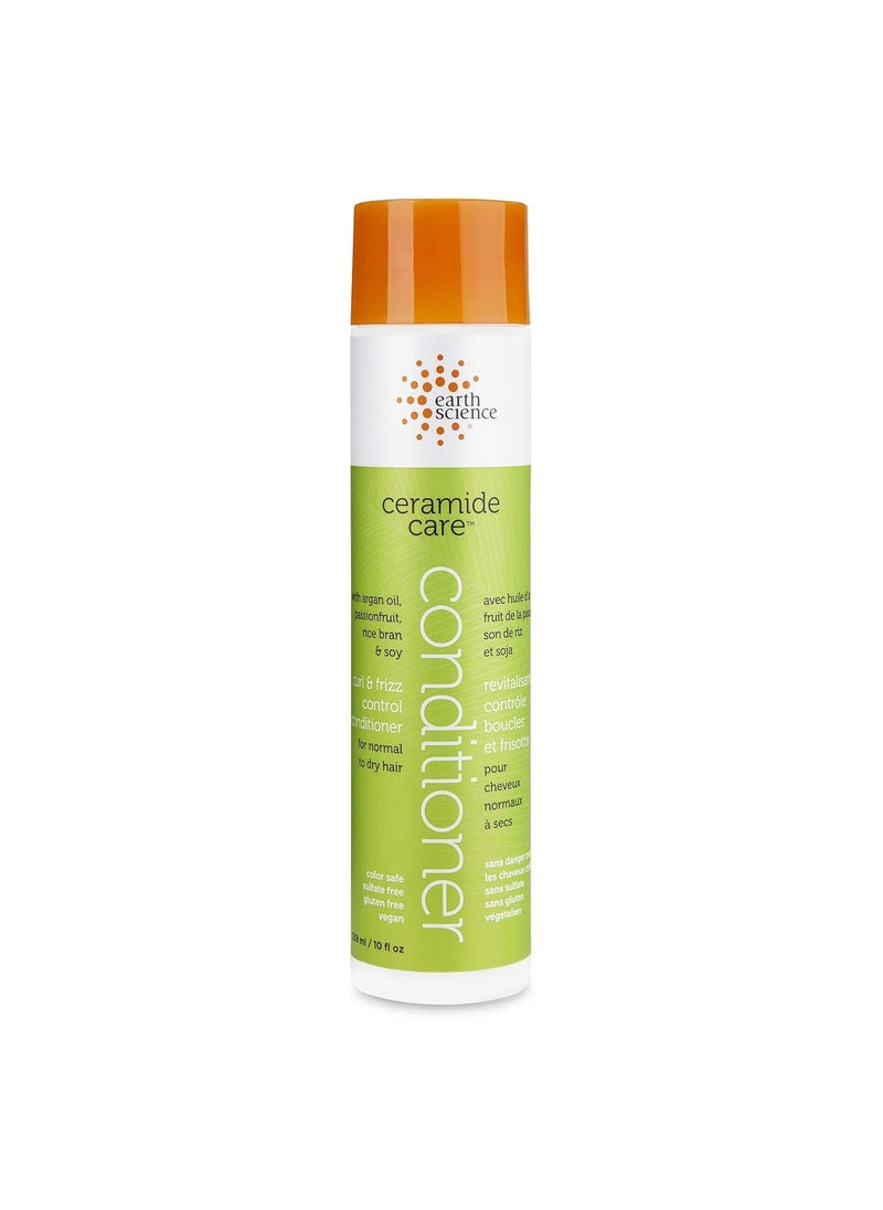 Earth Therapeutics EARTH SCIENCE  CERAMIDE CARE Curl  Frizz Control Conditioner for Normal To Dry Hair 10 oz 