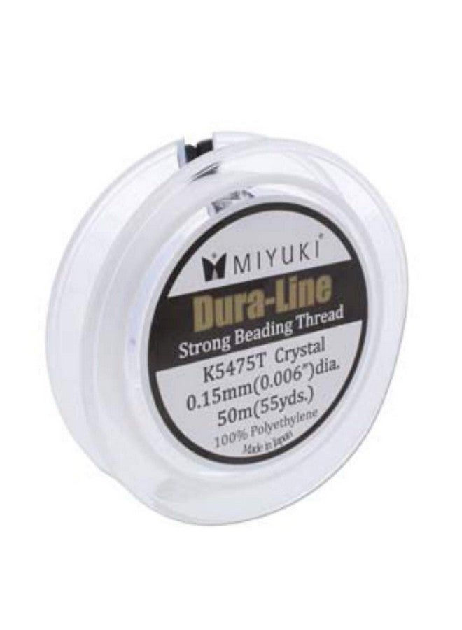 ميوكي خيط خرز دورالين قوي 50 متر (كريستال 0.15 ملم)