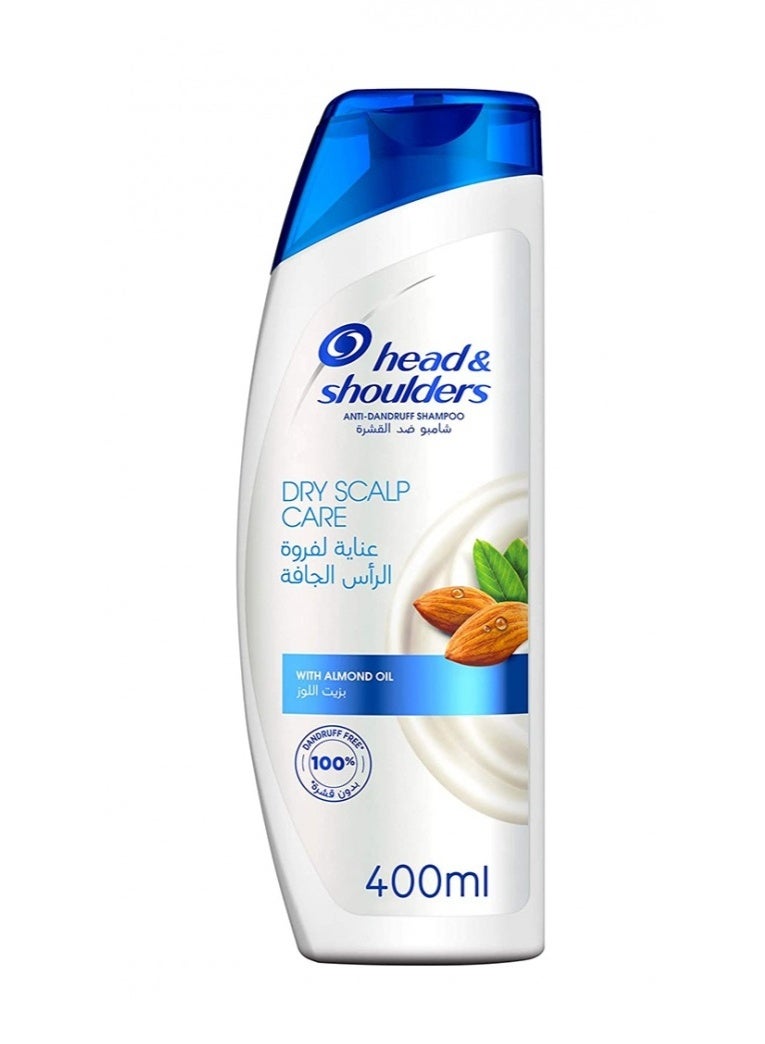 Head & Shoulders Dry Scalp Care Anti-Dandruff Shampoo Nourishing Care with Almond Oil 400ML 1 pc