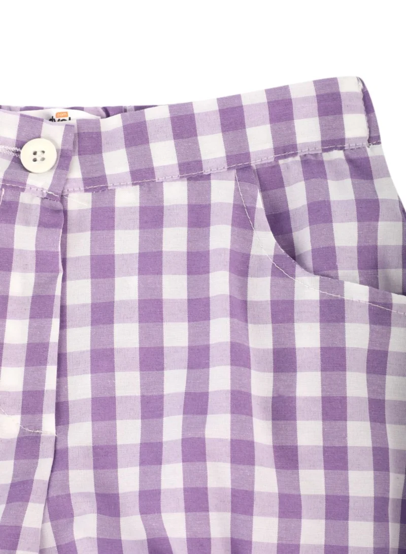 trendyol Kids Checked Shorts