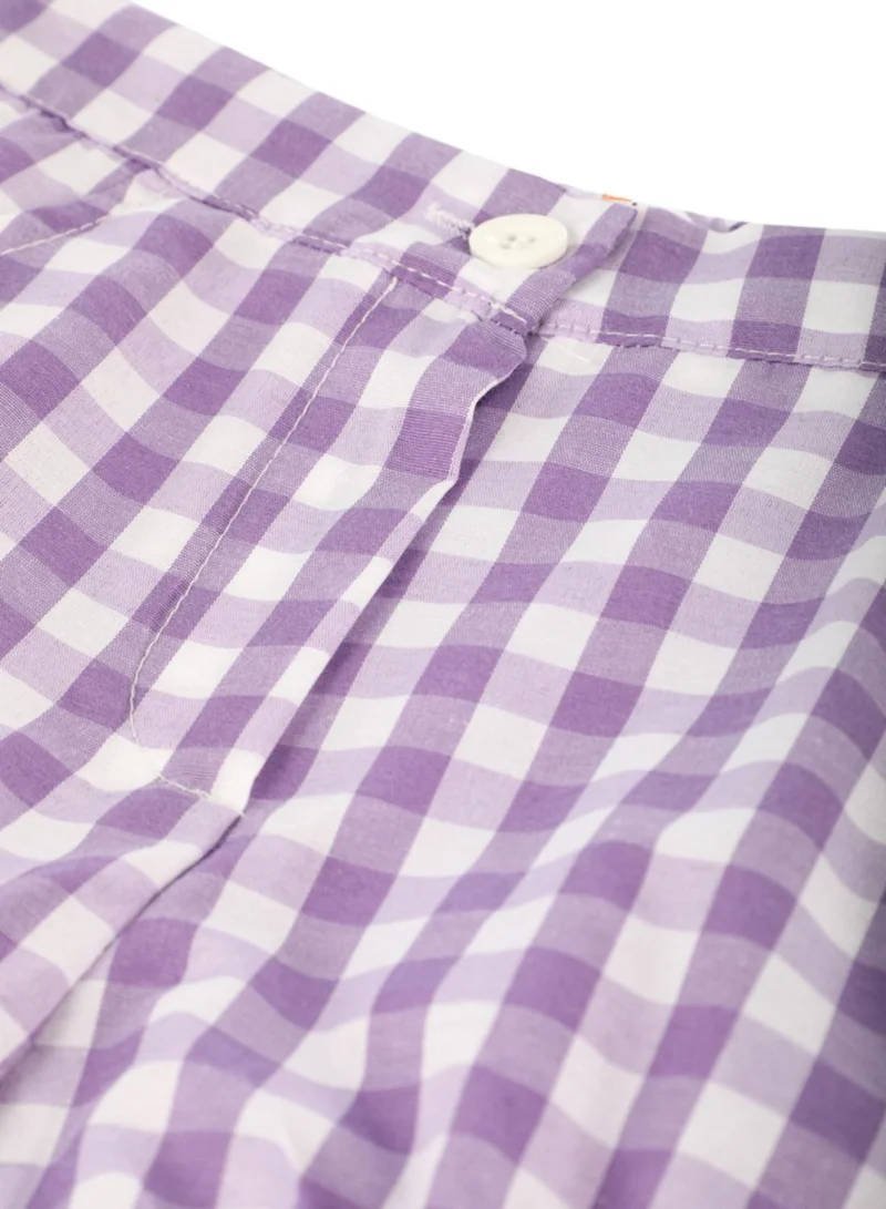 trendyol Kids Checked Shorts