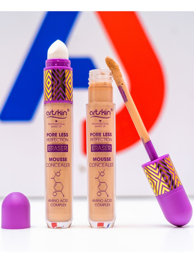 artskin - 2 In 1 Waterproof Mousse Concealer For Poreless Protection - 03 - Image 1