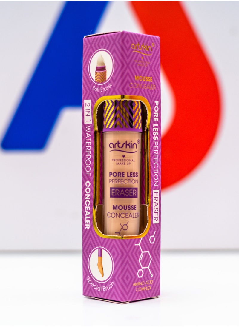 artskin - 2 In 1 Waterproof Mousse Concealer For Poreless Protection - 03 - Image 1