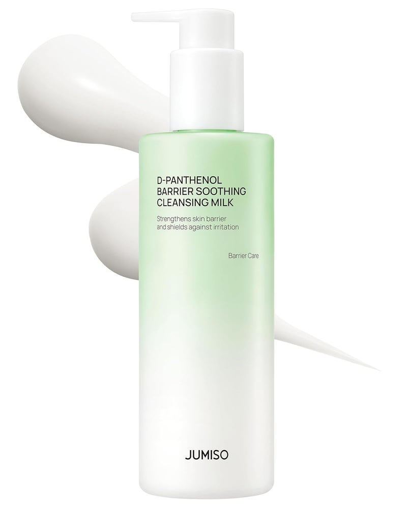 JUMISO Ceramide Cleansing Milk for Sensitive Skin – D-Panthenol Soothing Face Wash, Melts Sunscreen & Makeup – No Double Cleanse Needed, Ophthalmologist Tested, Tear-Free – Fragrance-Free, 10.14 fl oz - Image 1