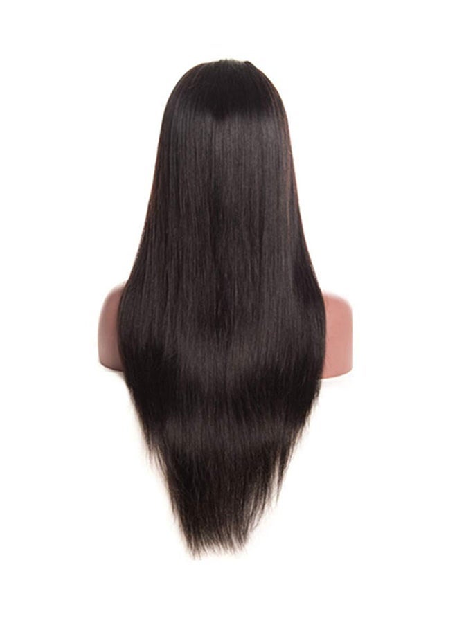 NIBEMINENT Long Straight Hair Wig Black - Image 2
