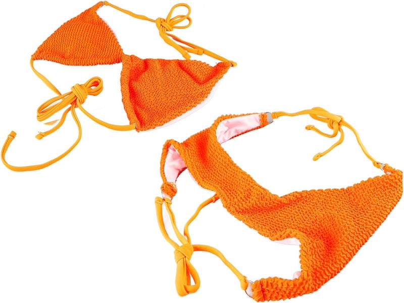 klarako Women 2 Pieces Women 2 Pieces Bikini Set Skin Friendly Crisscross Halter for for Bathing Suit, Stylish Swimming for Summer - Image 1