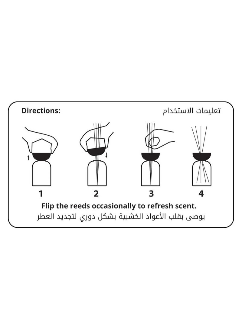 GULF ORCHID Reed Diffuser- Orchid & Rose 150ml - Image 2