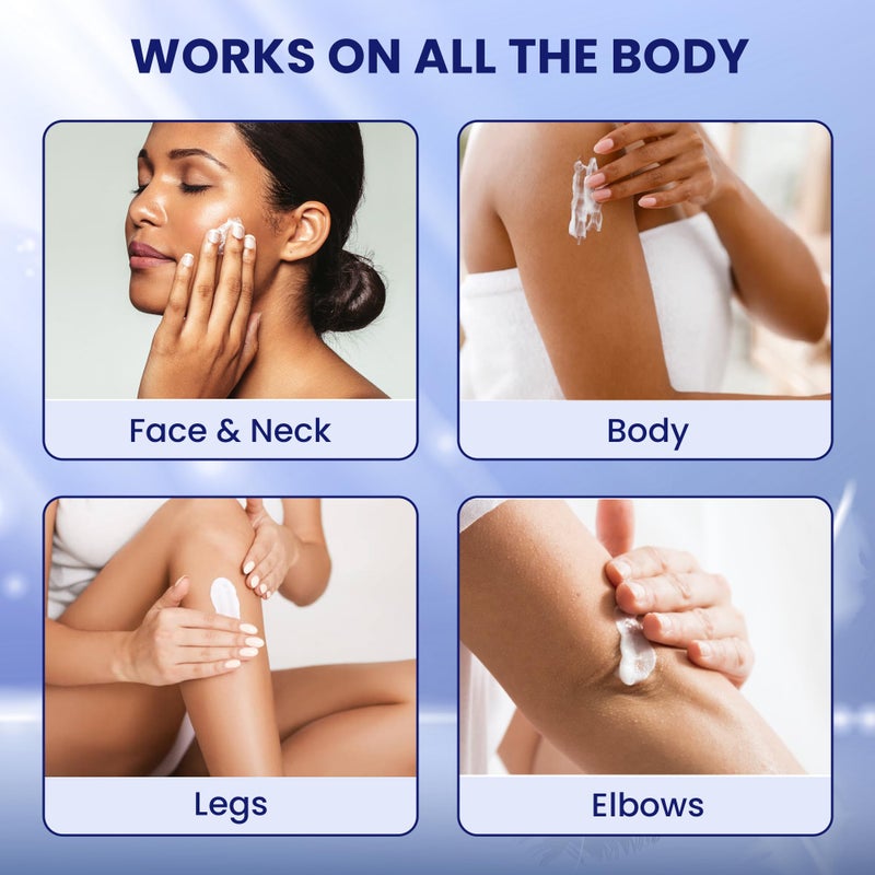 F&W حليب تنظيف الجسم الأصلي F&W - 17 أونصة سائلة، مرطب للبشرة الجافة لألوان البشرة الفاتحة - Image 5