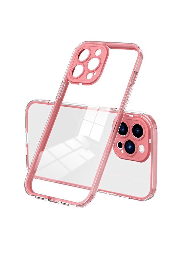 S-TOP Case For iPhone 11 Pro 3 in 1 Clear TPU Color PC Frame Phone Case - Image 1