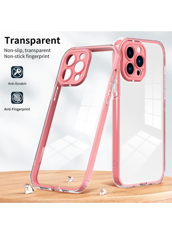 S-TOP Case For iPhone 11 Pro 3 in 1 Clear TPU Color PC Frame Phone Case - Image 2