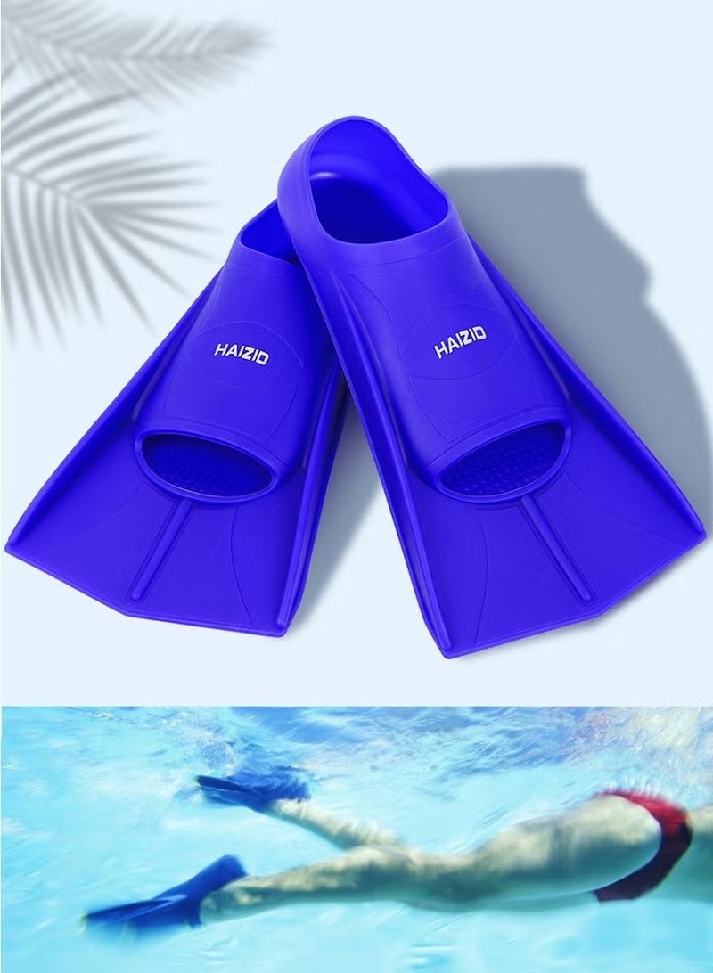 HAIZID Snorkeling Fins for Diving, Snorkeling, Scuba, Swimming, Swimming Training, Silicone Diving and Swimming Flippers Offers Stronger, Faster Kick with Greater Propulsion, for Adults Kids, Snorkeling Gear（41-43） - Image 1