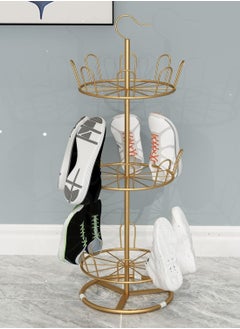 DubaiGallery Special price iron simple slipper rack living room indoor dormitory bathroom bathroom creative drainage shoe rack  - Image 1