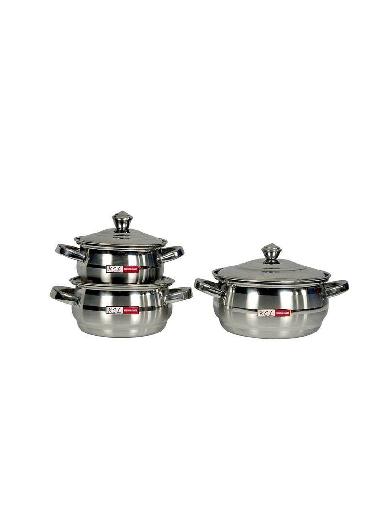 KCL KCL Sonpari Cookware Set - 3pc 
