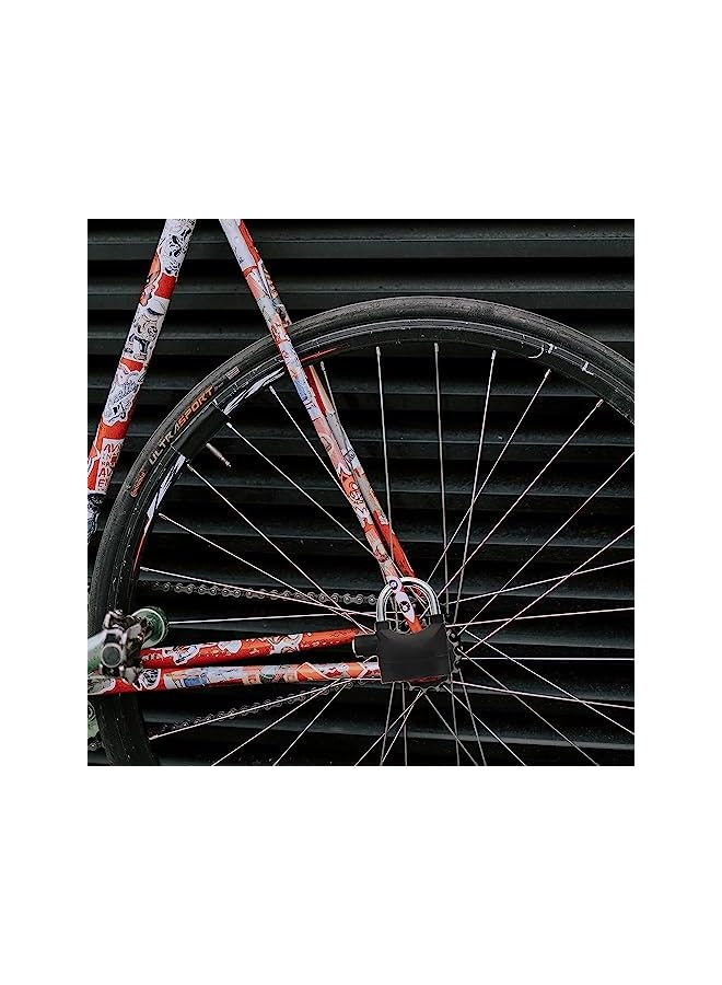 PROMASS Alarm Lock, Anti Theft Locks Loud Alarm Lock Universal Security Alarm Lock System Anti-Theft Weatherproof for Door Motor Bicycle Padlock with 3 Keys - Image 4