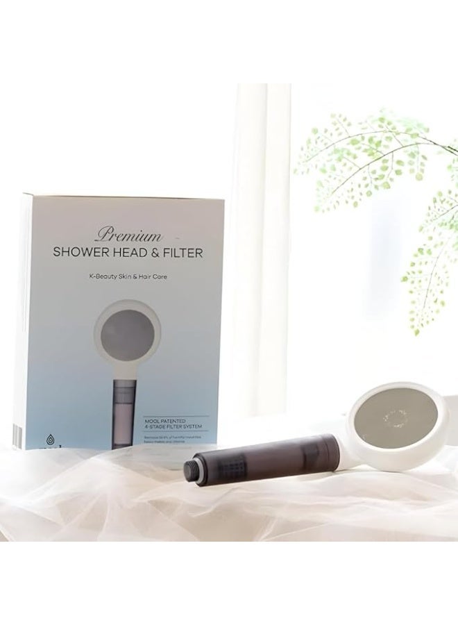 مول رأس دش مول وفلتر دش (تقنية فلتر 4 خطوات K-BEAUTY) (مجموعة مول الأساسية للاستحمام النقي) - Image 2