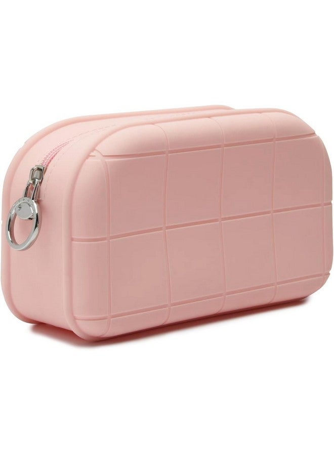 DROPOSALE Silicon Pen Pouch Keep Your Writing Essentials Organized and Visible Best for Student Exams Pack of 1 (Silicon Pink) - Image 1