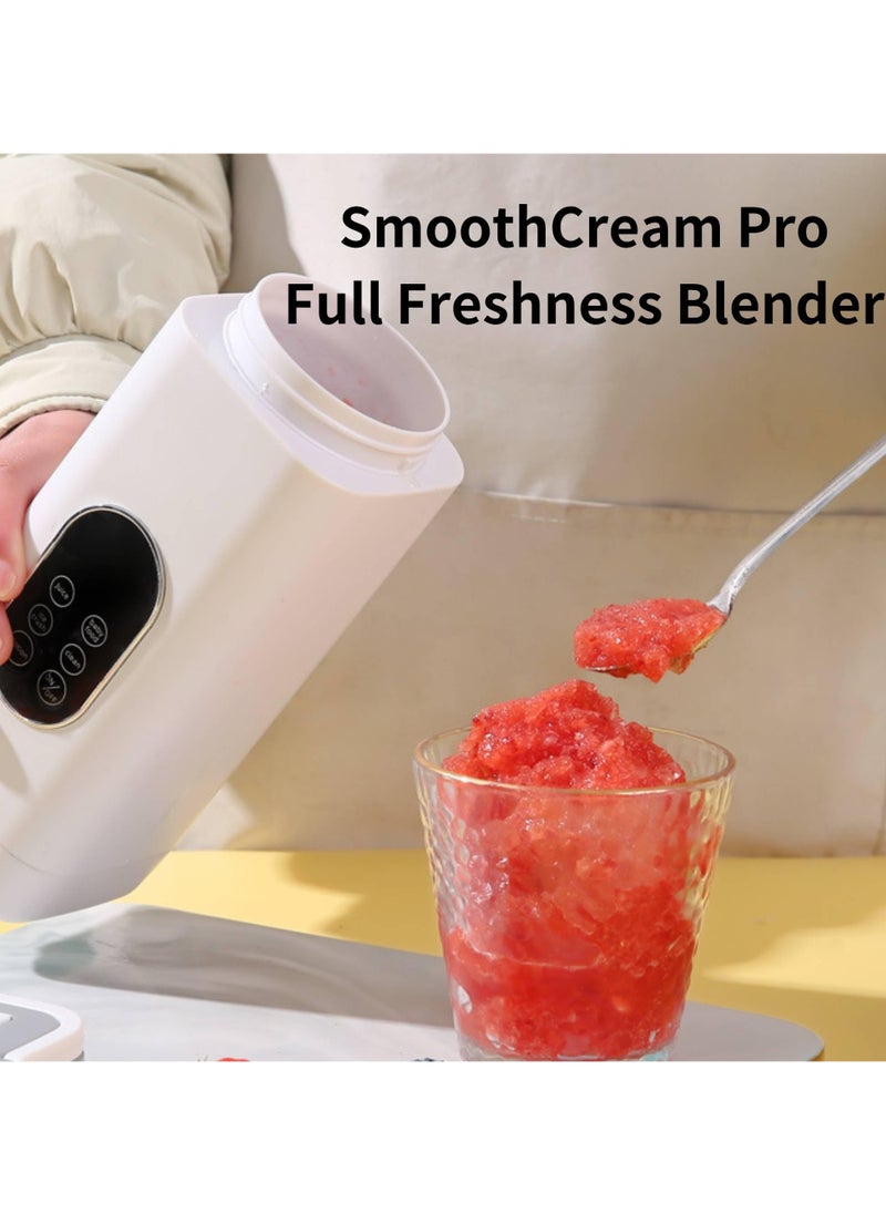 Aideli - Cordless Personal Blender for Shakes & Smoothies, 420ml, USB Charging, 4 Modes, Auto-Clean – Perfect for Gym & Travel - Image 1