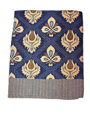 nissi Cotton Blankets || Pack of 1 || (Blue) - Image 1
