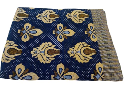 nissi Cotton Blankets || Pack of 1 || (Blue) - Image 2