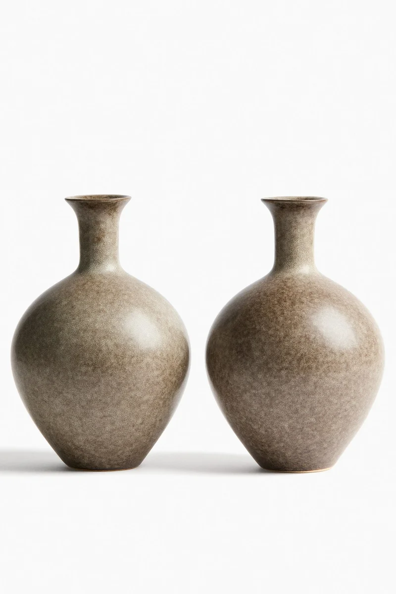 H&M Stoneware vase