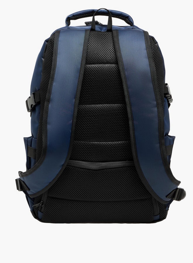 Lee Cooper Men's Panelled Backpack with Zip Closure and Adjustable Strap - 47x32x15 cm  - Image 3