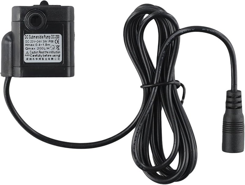 مضخة مياه بركة نافورة تعمل بالطاقة الشمسية DC12V بدون فرشاة موفرة للطاقة تصريف 8 مم - Image 1