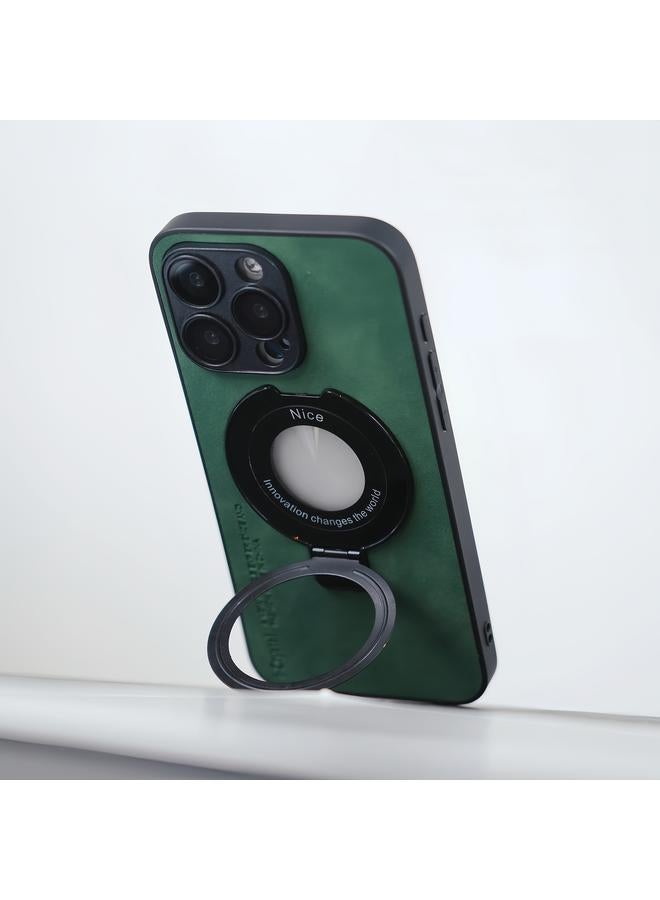 اس-توب جراب هاتف iPhone 15 Pro i.Crystal Lambskin Fulcrum Support - Image 3