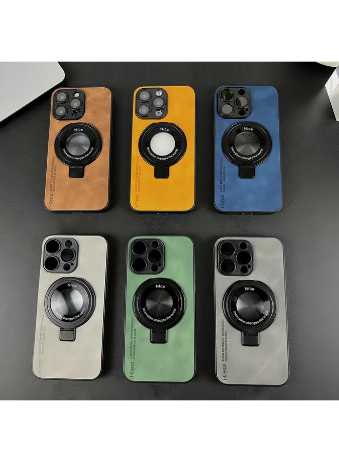 اس-توب جراب هاتف iPhone 15 Pro i.Crystal Lambskin Fulcrum Support - Image 2