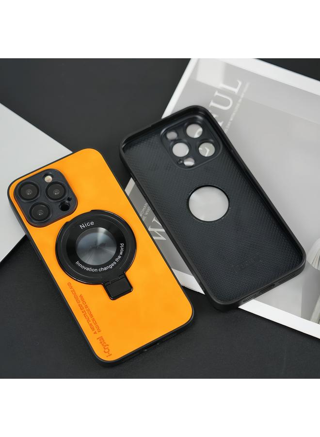 اس-توب جراب هاتف iPhone 15 Pro i.Crystal Lambskin Fulcrum Support - Image 4