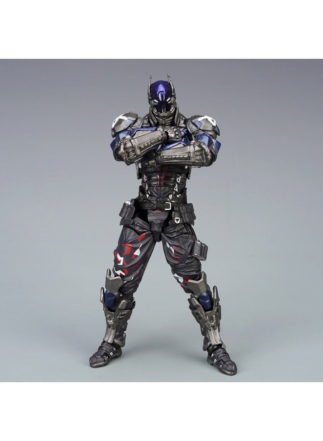 general Arkham Knight Batman Character Model Desktop Decoration Movable Doll Model Toy Collection Decoration Gift for Family and Friends - Image 3