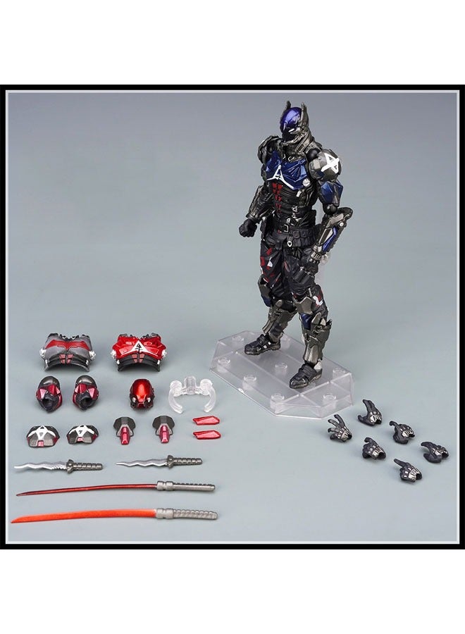 general Arkham Knight Batman Character Model Desktop Decoration Movable Doll Model Toy Collection Decoration Gift for Family and Friends - Image 5