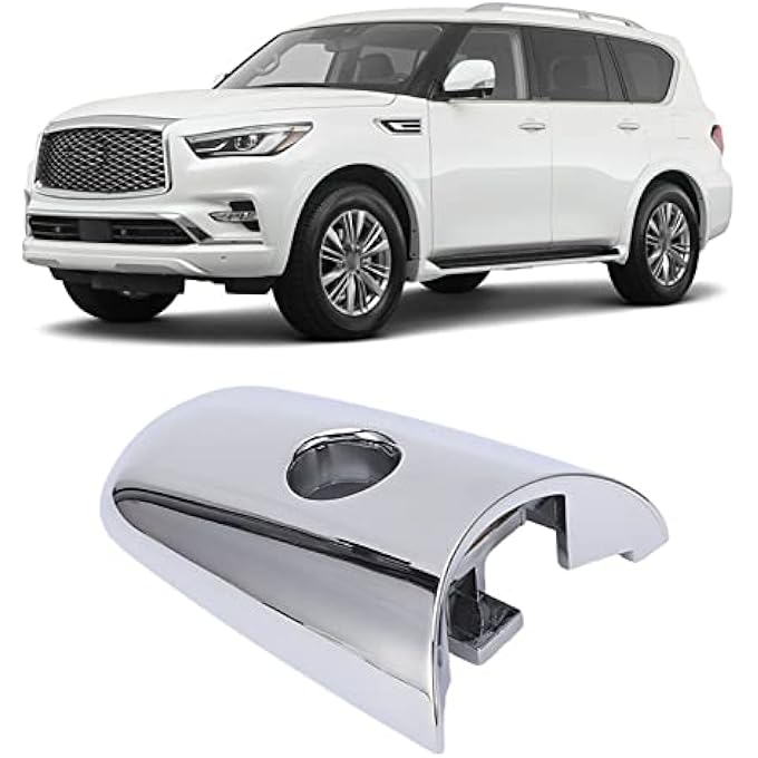 rayihni Car Door Handle Cover With Keyhole For Qx60 Qx70 Qx80 20142019 Ex35 20082012 Fx35 20092012 Fx50 20092012 Qx50 20142017 Qx56 20112013 - Image 5