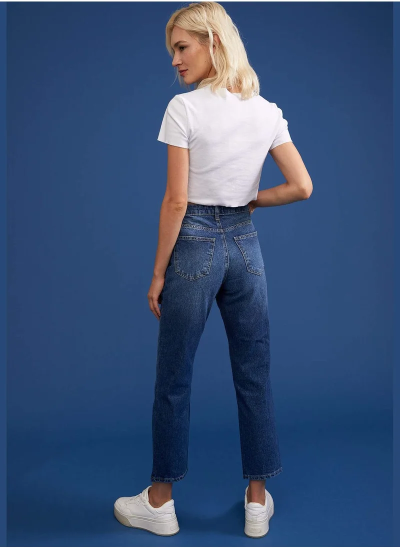 DeFacto Straight Fit Jean Trousers