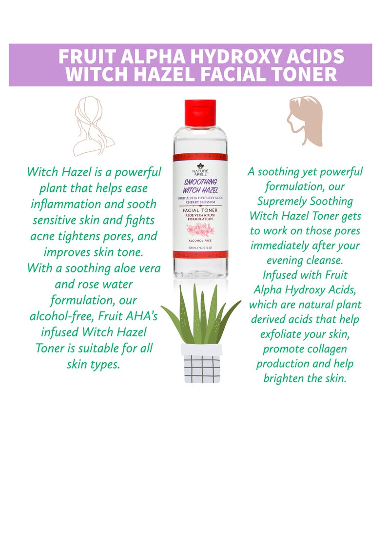 Nature Spell Facial Toner with Roses and Aloe Vera 200 ml  - Image 2