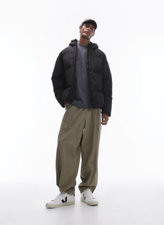 TOPMAN Hooded Puffer Jacket  - Image 4