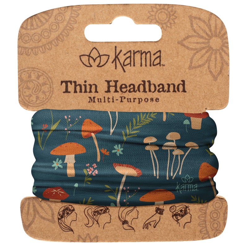 Karma Gifts Thin Headbands Mushroom