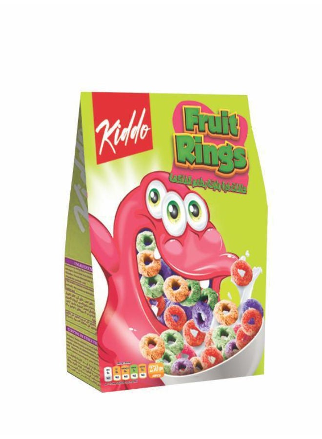حلقات ذرة بطعم الفاكهة 250 جرام