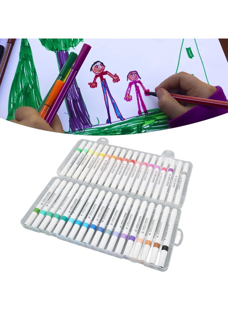 Huitich Acrylic Paint Marker Set 72 Vibrant Colors for Art, Craft & DIY (Packing May Vary) - Image 5