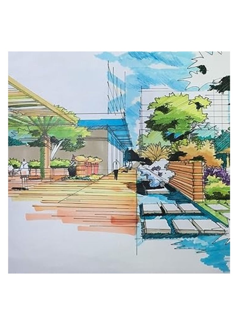 Huitich Acrylic 48-Color Marker Set  - Image 3