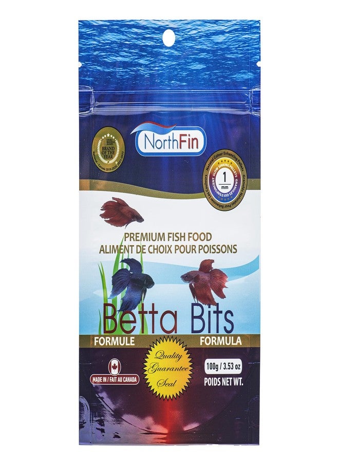 Northfin Betta Bits, 1 mm, 100 g - Image 1