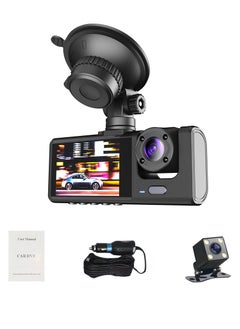 Generic 1080P DVR Dash Camera Front & Inside & Rear Camera Driving Recorder 2 Inch Screen Dashcam Support Night-Vision  - Image 2