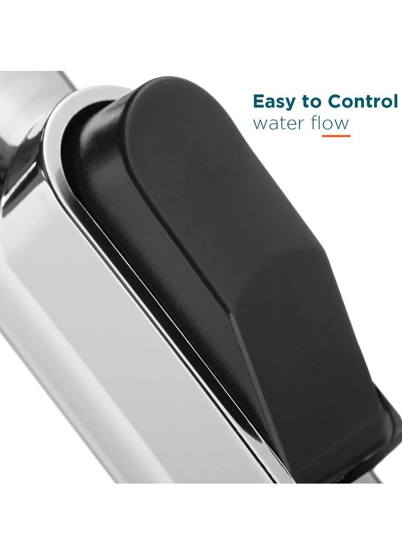 Handheld Sprayer Portable Bathroom Shower Head Replacement Kit for Flush Spray Cleaning of Toilet/Faucet/Cloth/Car/Pet Universal 1/2 Connection Hose Fitting  - Image 5