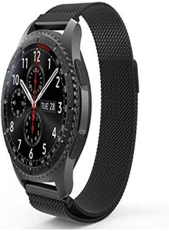Generic Stainless Steel Metal Milanese Magnetic Loop Smartwatch Band For Samsung Gear S3 Classic Frontier 