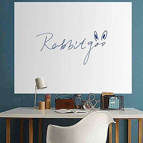 Parssufy Whiteboard (60x200cm) Sticker Wall Decal,Self-Adhesive White Board Sticker Vinyl Peel and Stick Paper for School, Office, Home, Kids Drawing with 1 Marker (60 x 200 cm) - Image 3