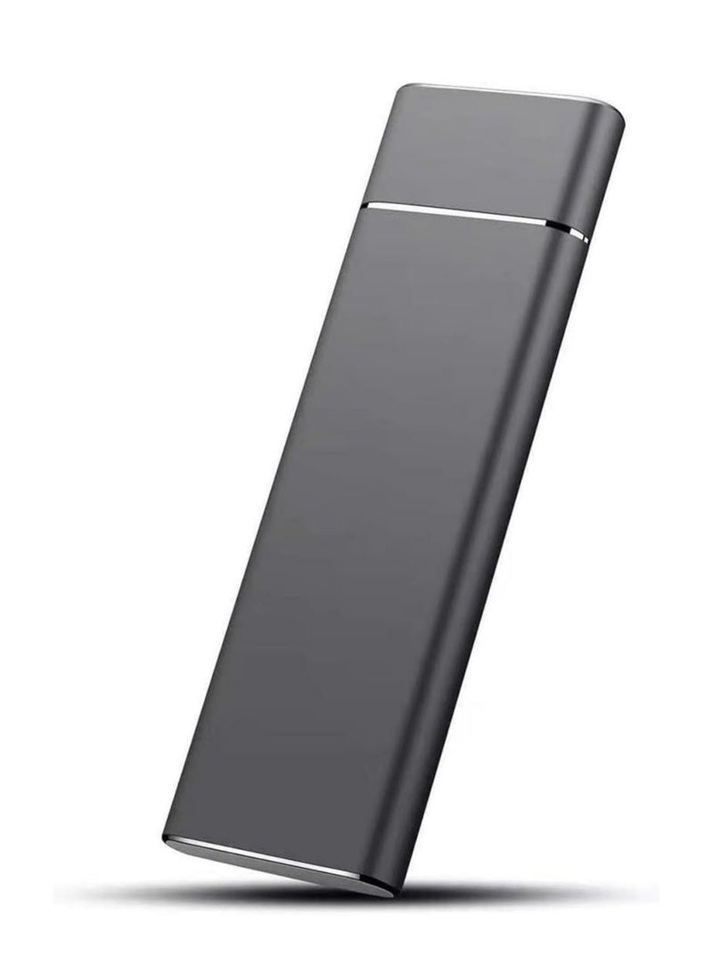 اووكاي قرص صلب خارجي سعة 64 جيجابايت، قرص صلب محمول فائق النحافة، مقاوم للصدمات والسقوط، مزود بمنفذ USB 3.1، متوافق مع أجهزة الكمبيوتر الشخصية وأجهزة الكمبيوتر المحمولة وأجهزة الكمبيوتر المحمولة (أسود) - Image 1