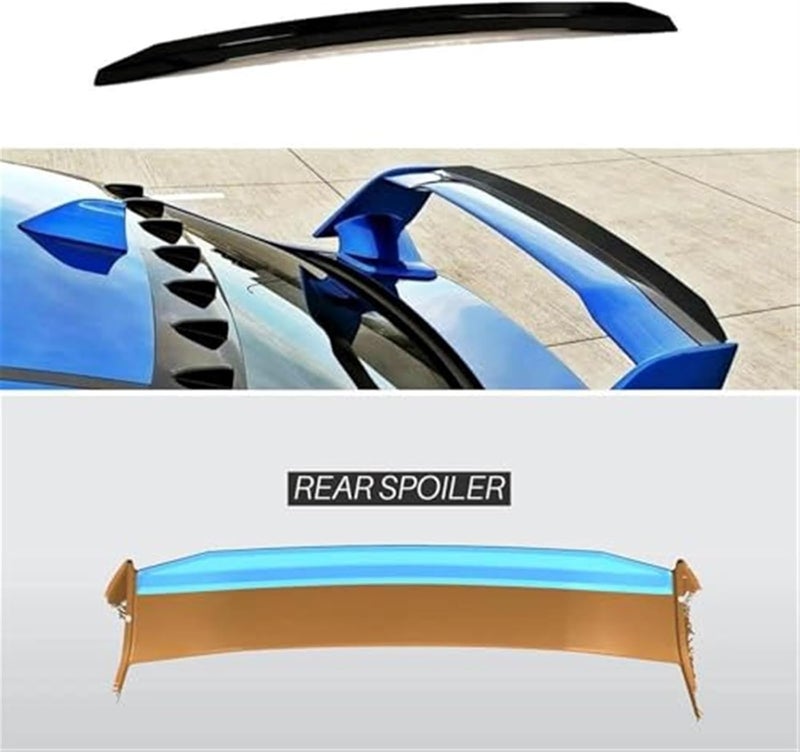 QASULER Rear Bumper Spoiler for Subaru WRX STI MK4 - Image 4
