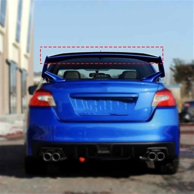 QASULER Rear Bumper Spoiler for Subaru WRX STI MK4 - Image 5