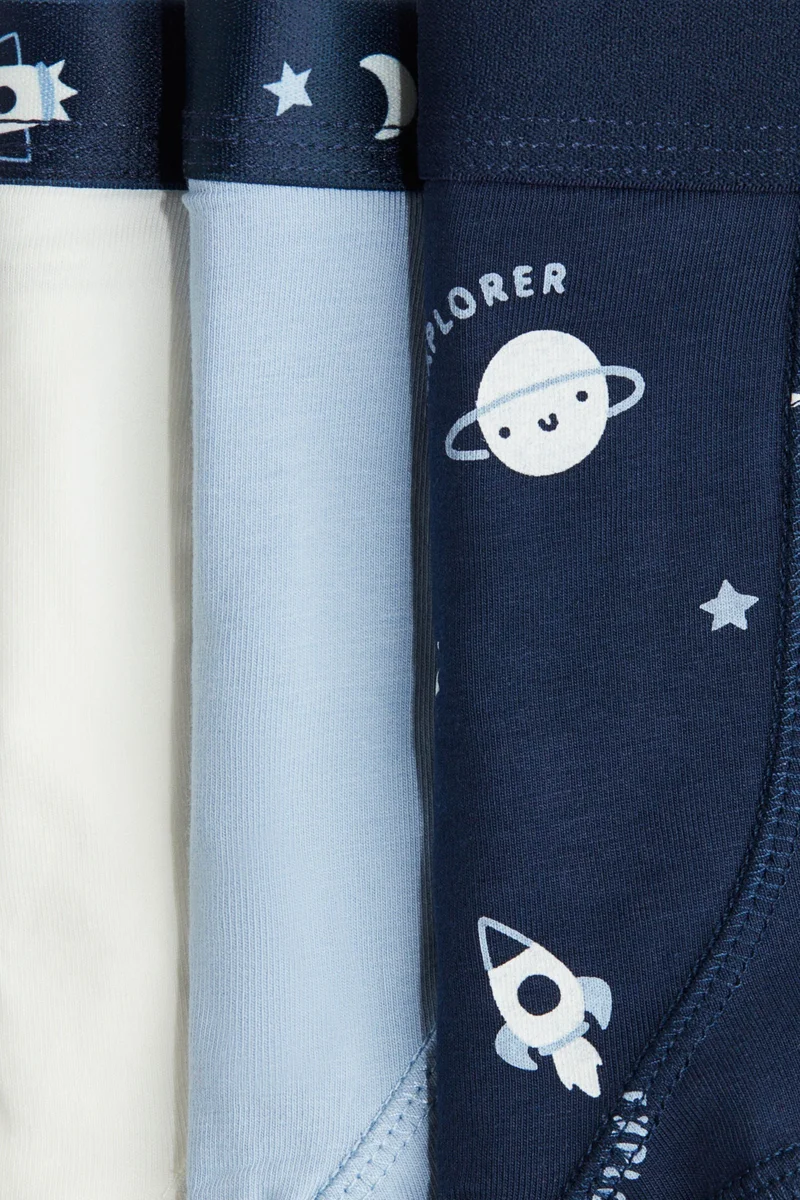 اتش اند ام سراويل ترانك قطنية - عبوة من 5 قطع